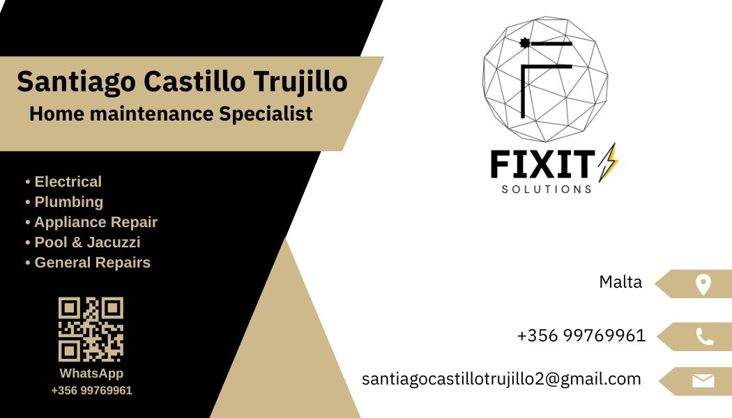 FIXIT Solutions business card
